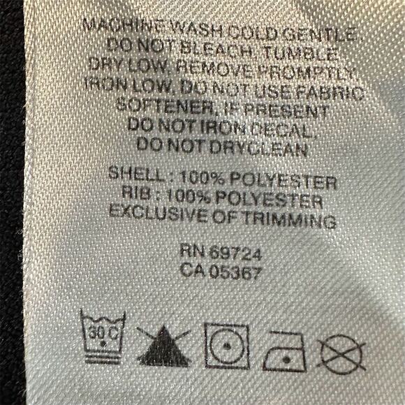 The North Face Men's Black Mock Neck Pullover Sweatshirt Size M - Picture 6 of 6